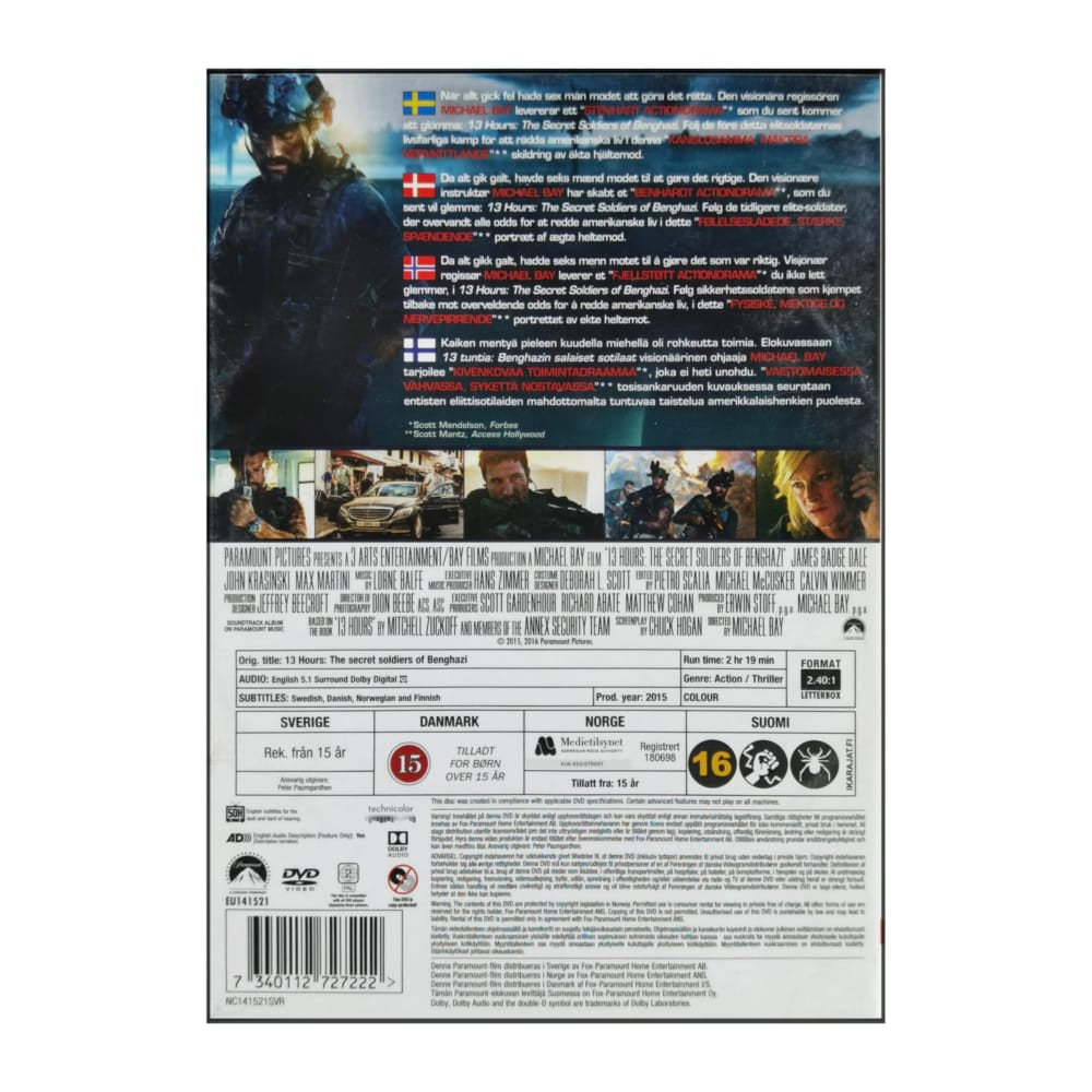 13 Hours: The Secret Soldiers Of Benghazi