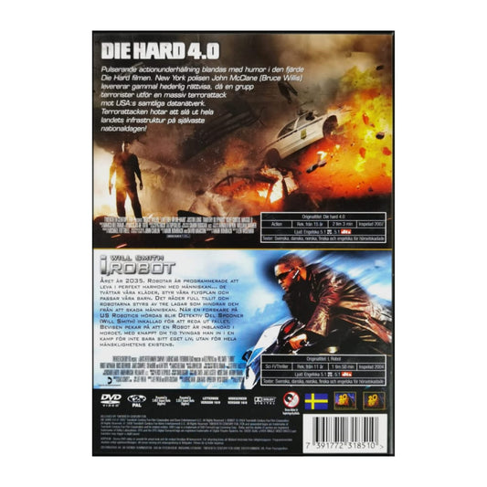 Die Hard 4.0 + I Robot