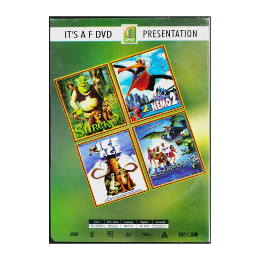 Shrek 2 + Finding Nemo 2 + Ice Age + Scooby Doo 2: Monster Unleashed