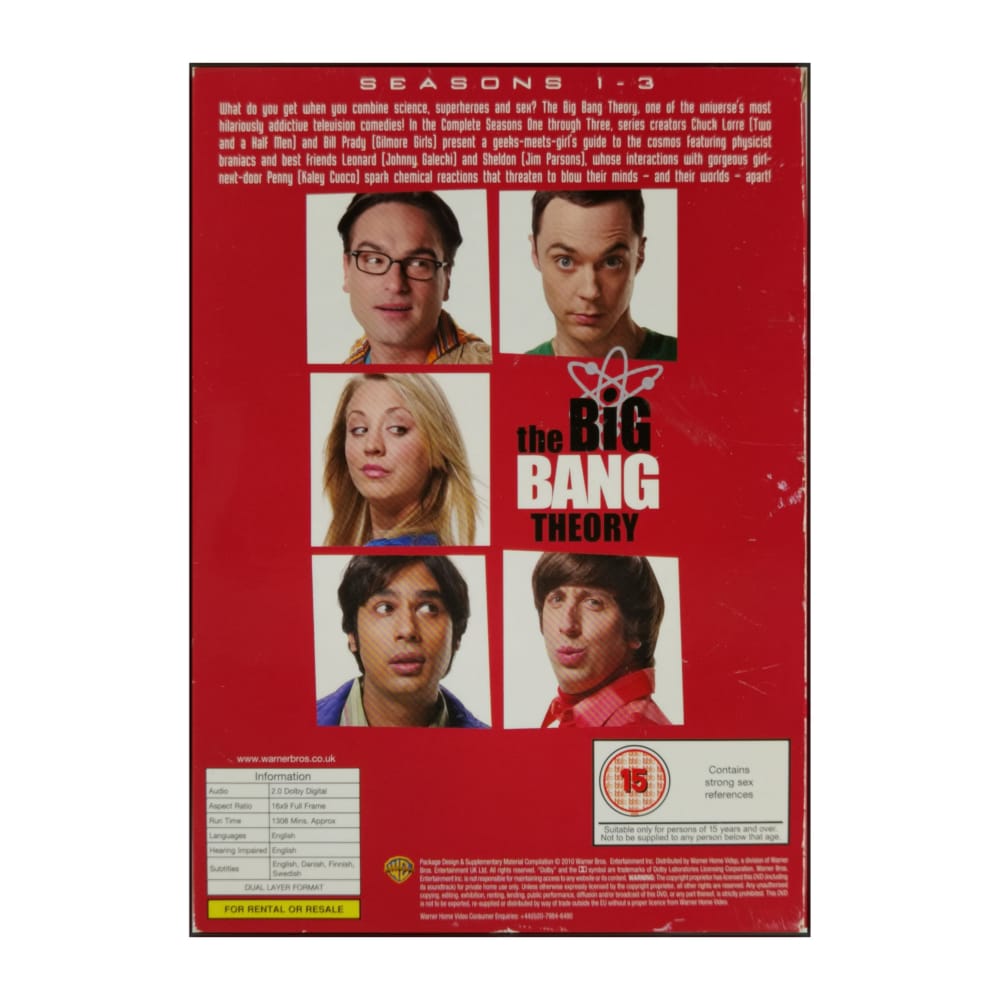 The Big Bang Theory 1-3