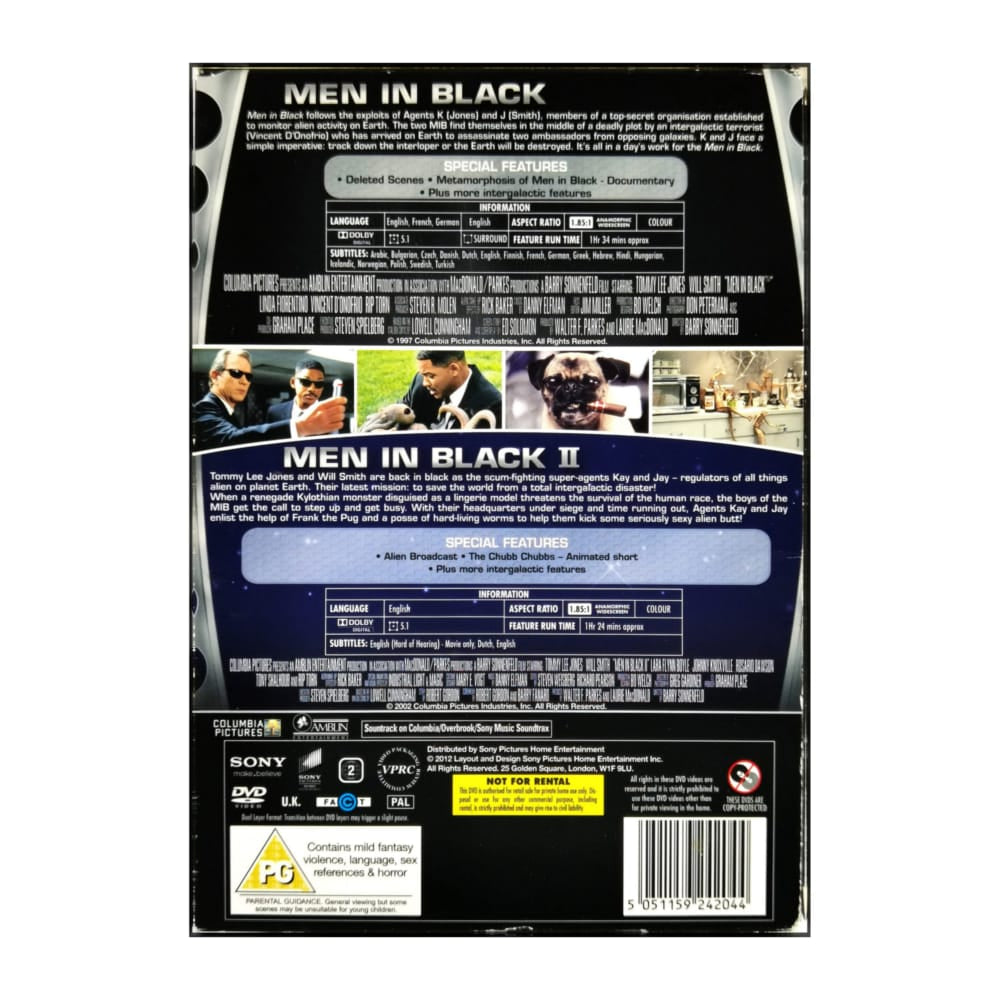 Men In Black 1-2