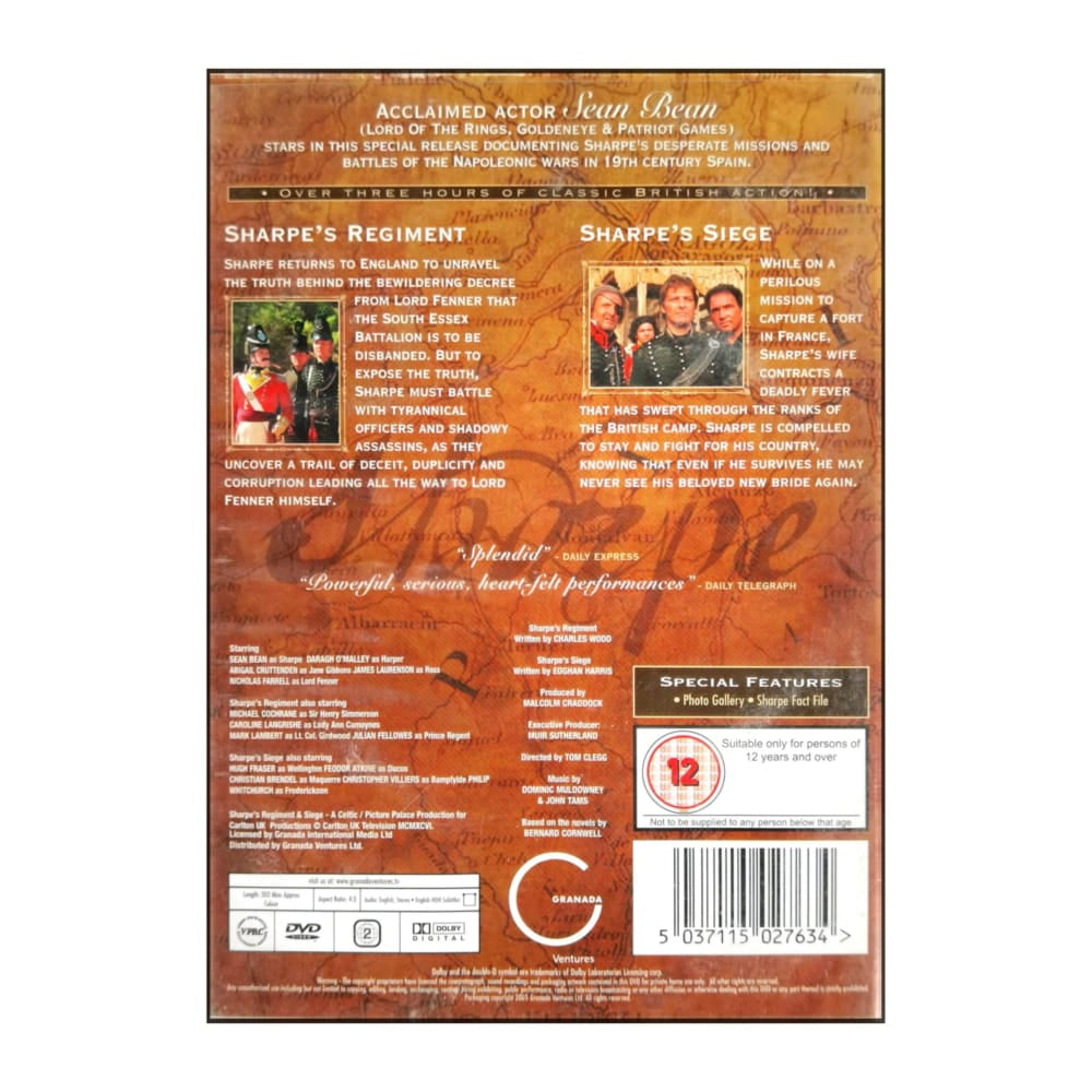 Sharpe: Sharpe’S Regiment + Siege