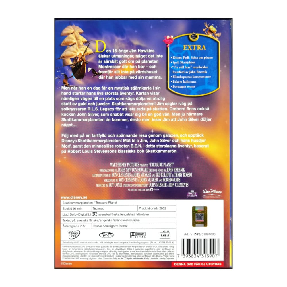 Treasure Planet | Skattkammarplaneten