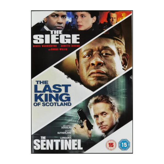 The Siege + The Last King Of Scotland + The Sentinel