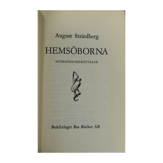 August Strindberg: Hemsöborna