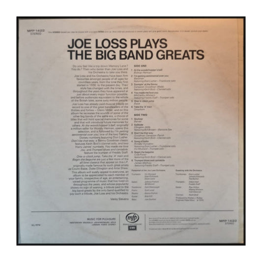 Joe Loss: Plays The Big Band Greats