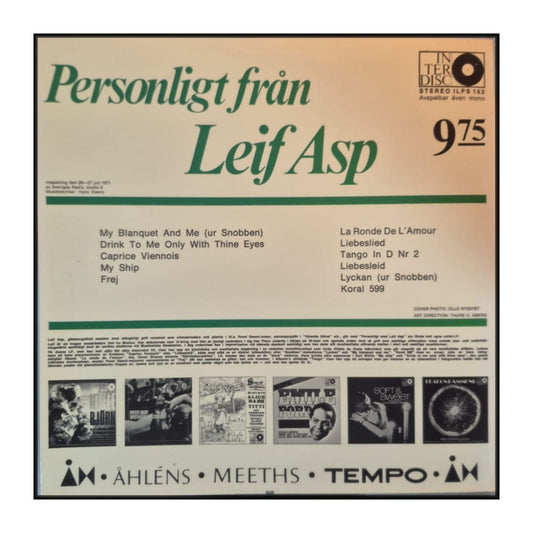 Leif Asp: Personligt Från Leif Asp