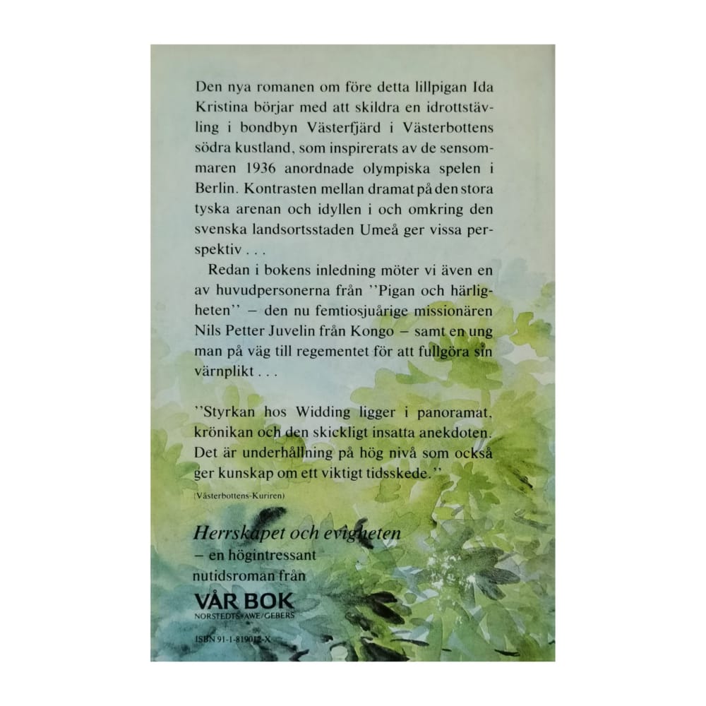 Lars Widding: Herrskapet Och Evigheten