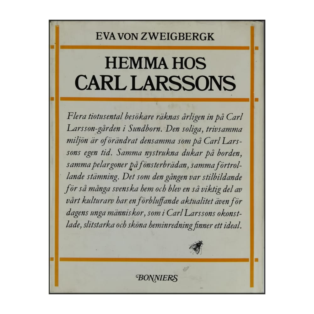 Eva Von Zweigbergk: Hemma Hos Carl Larssons