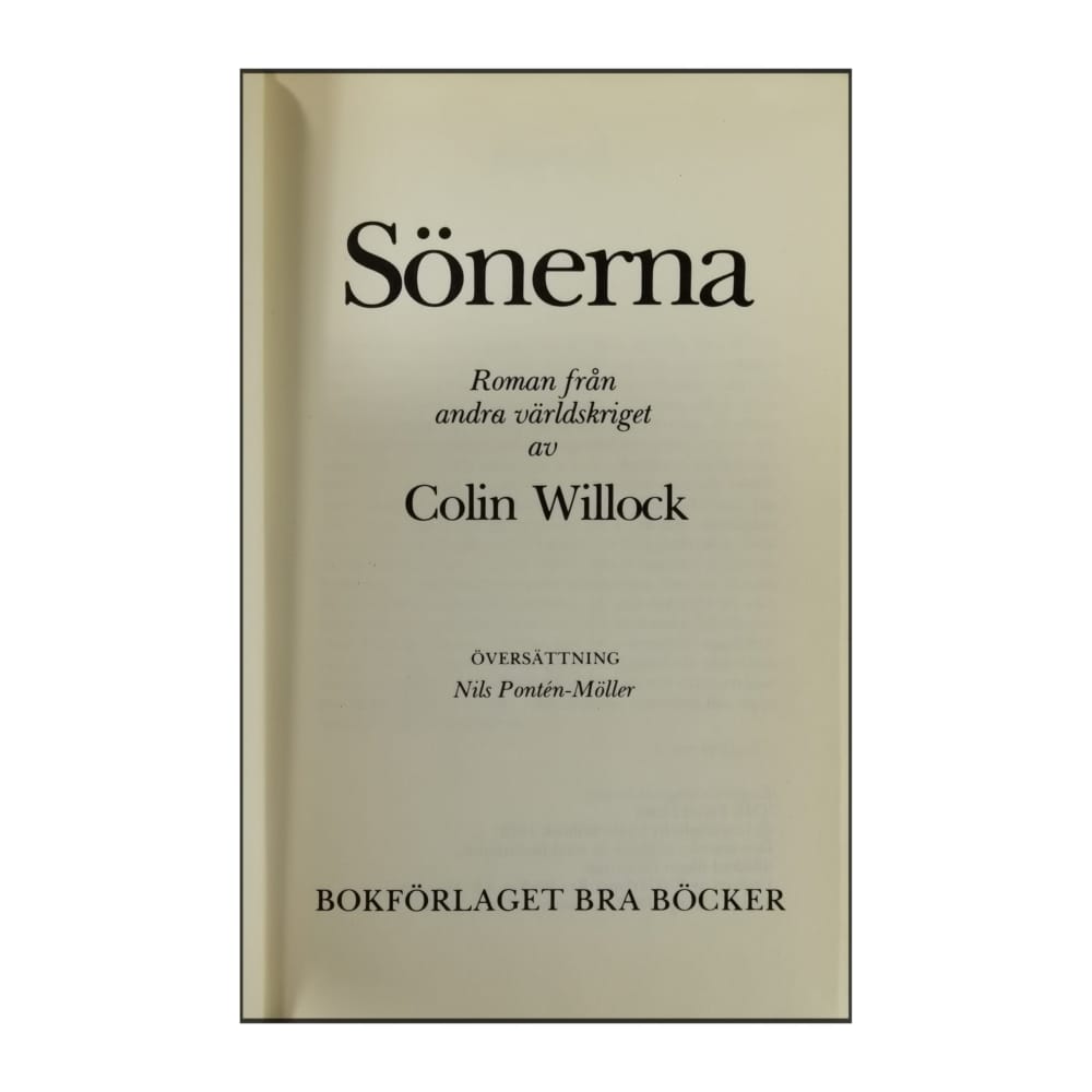 Colin Willock: Sönerna