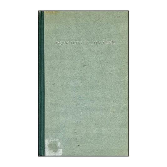 Carl Ivar Sandström: Psykologisk Ordbok