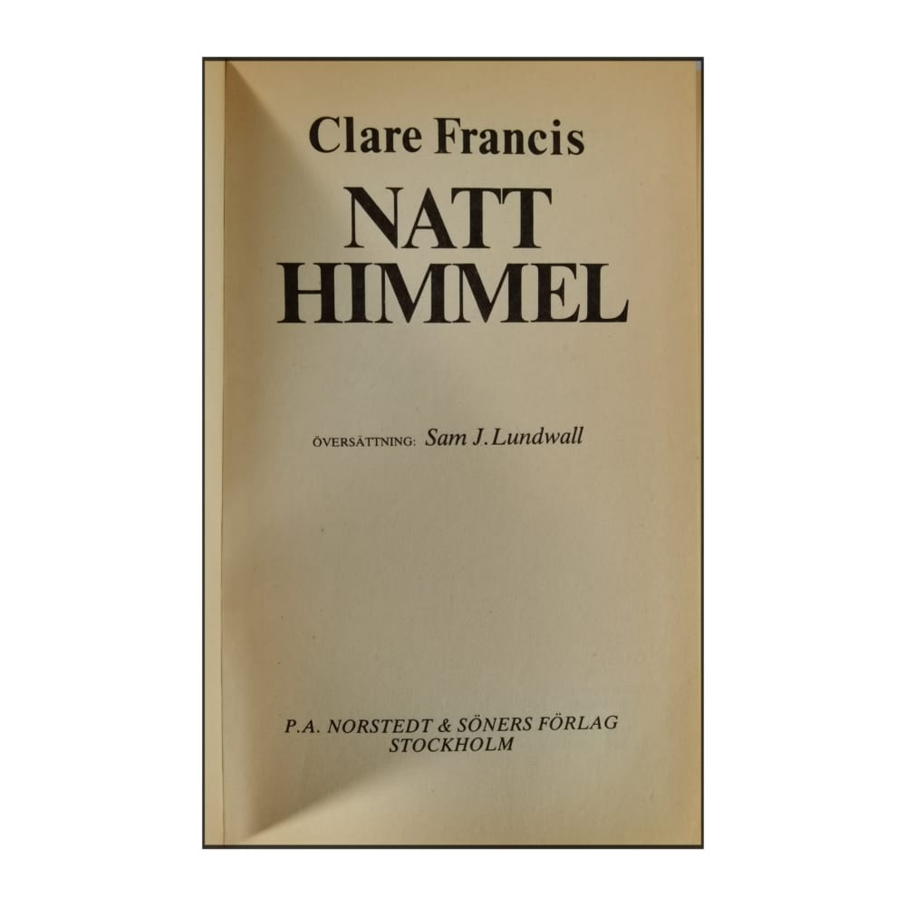 Clare Francis: Natthimmel