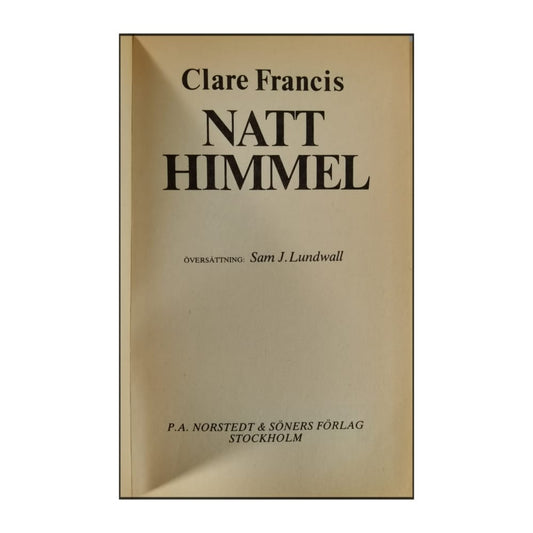 Clare Francis: Natthimmel