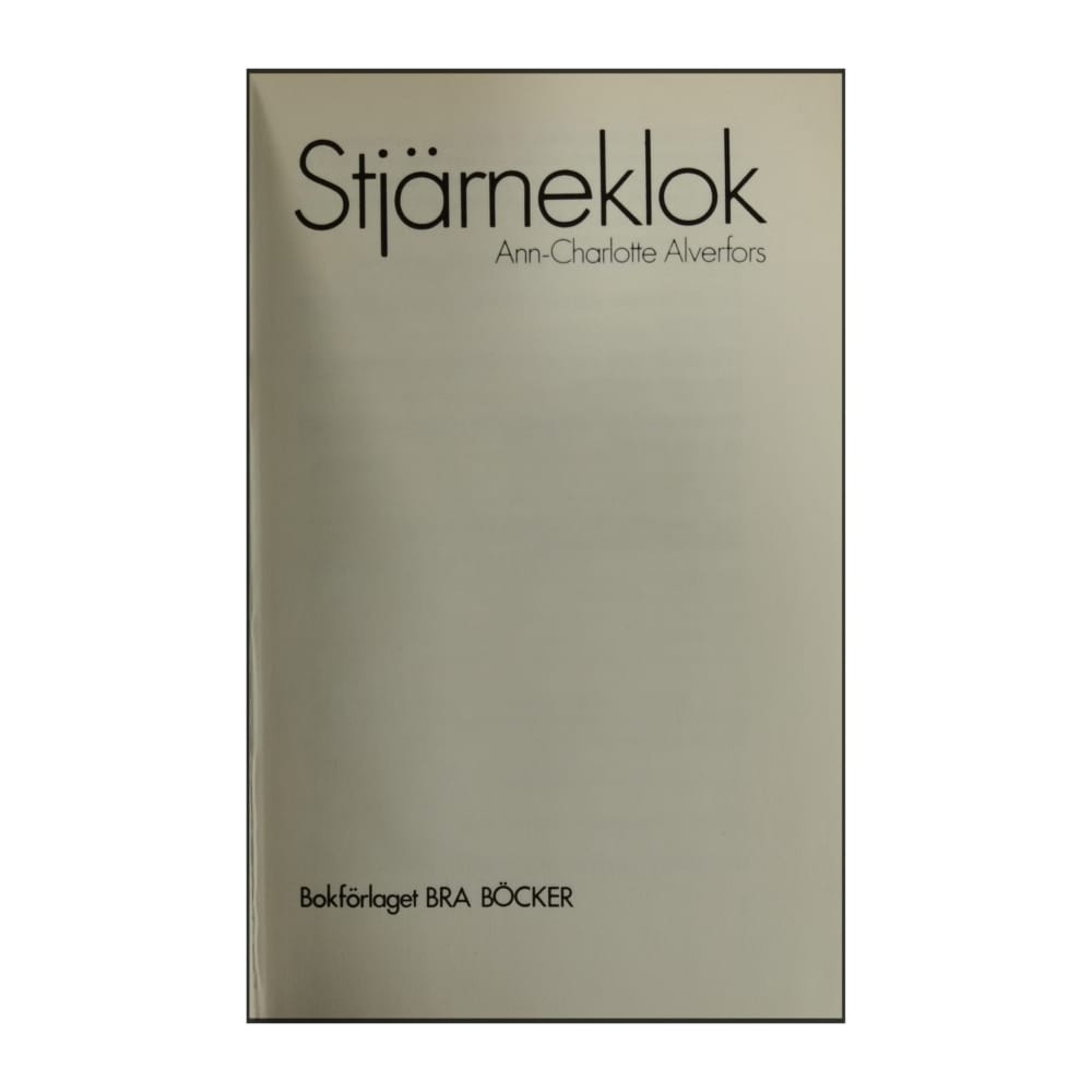 Ann-Charlotte Alverfors: Stjärneklok