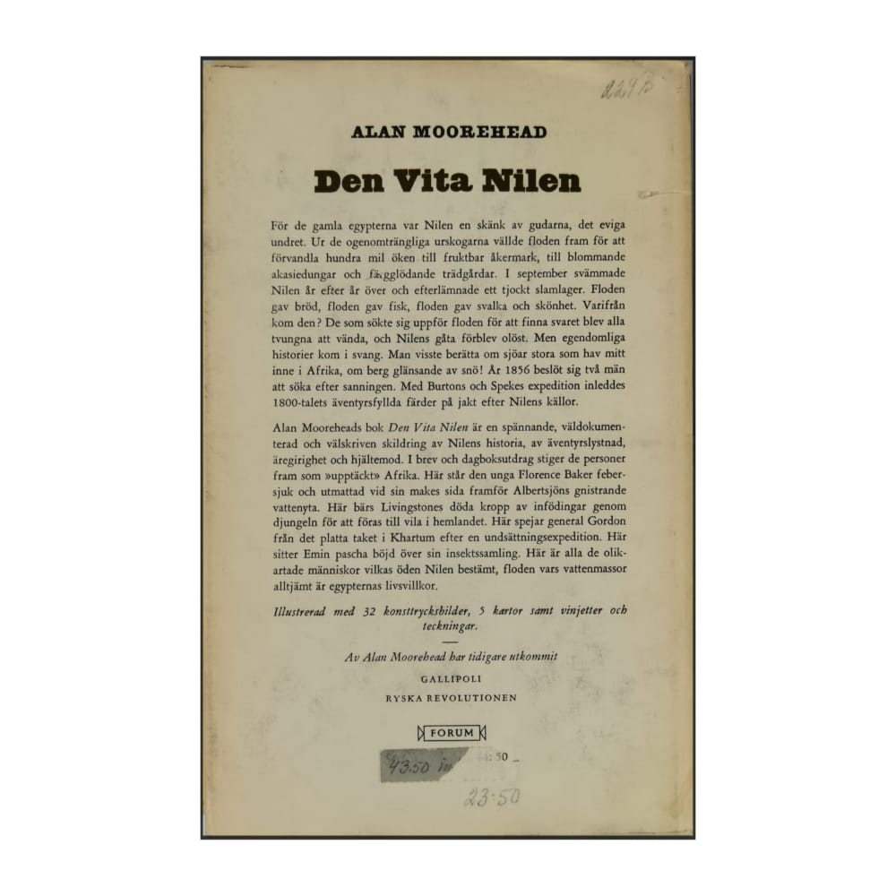 Alan Moorehead: Den Vita Nilen