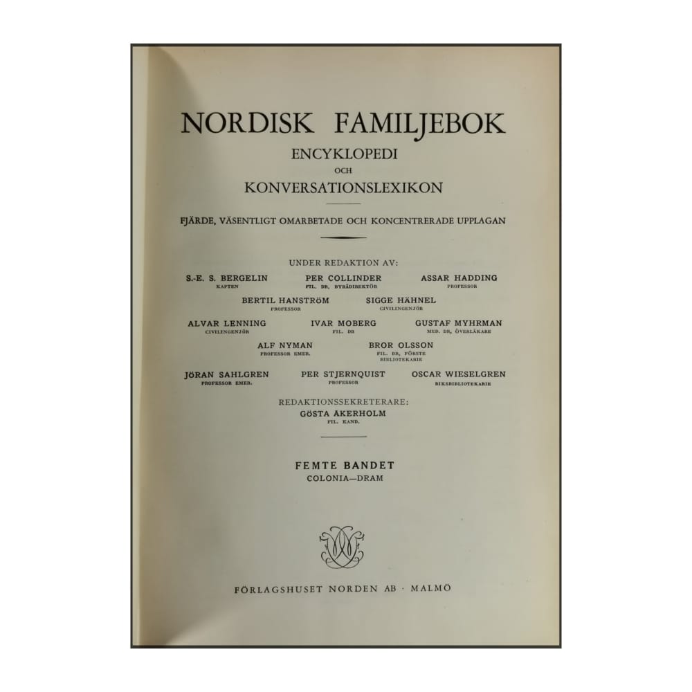 Nordisk Familjebok 5