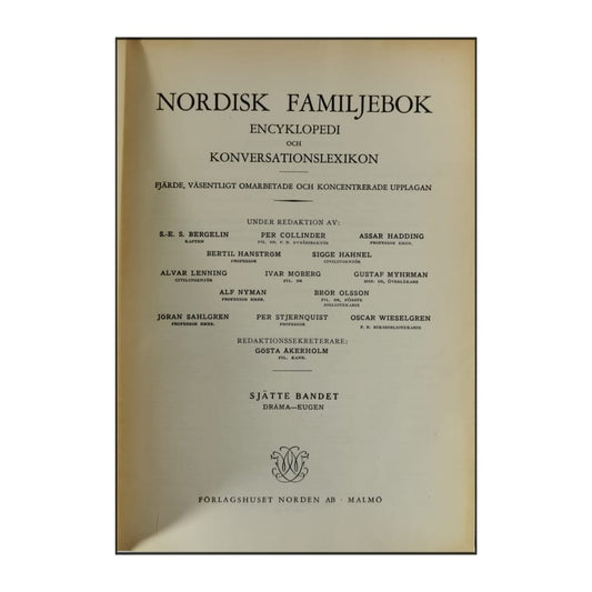 Nordisk Familjebok 6