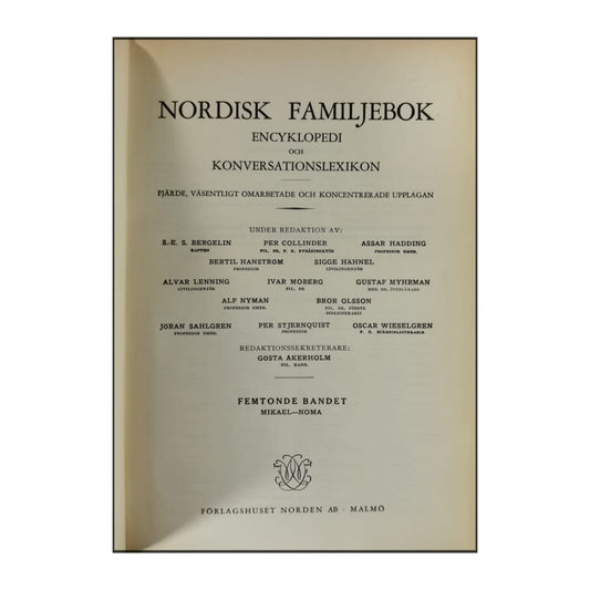 Nordisk Familjebok 15