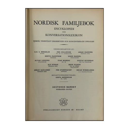 Nordisk Familjebok 16