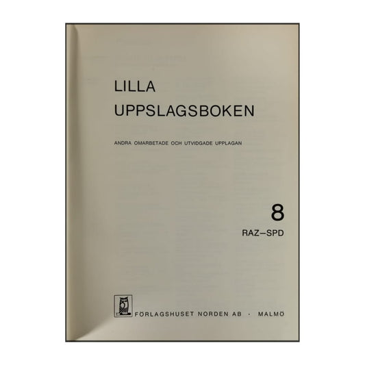 Lilla Uppslagsboken 8