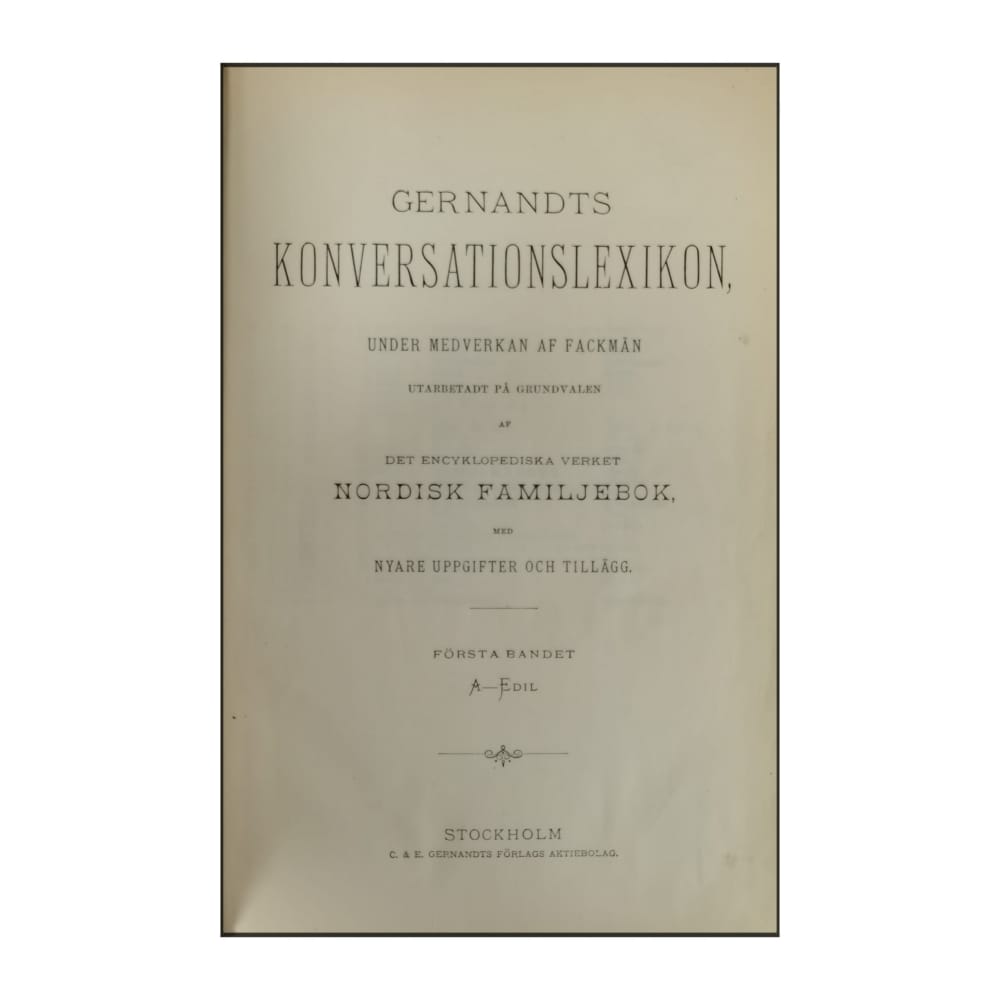 Gernandts Konversationslexikon 1