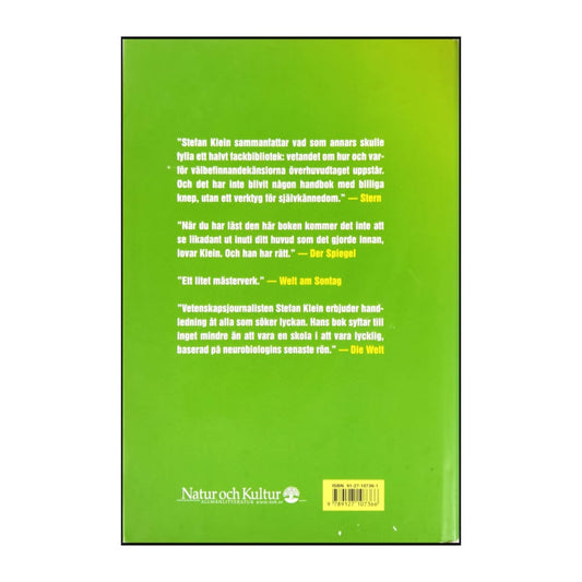 Stefan Klein: Lyckoformeln