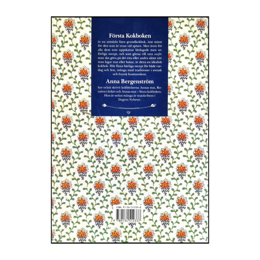 Anna Bergenström: Första Kokboken