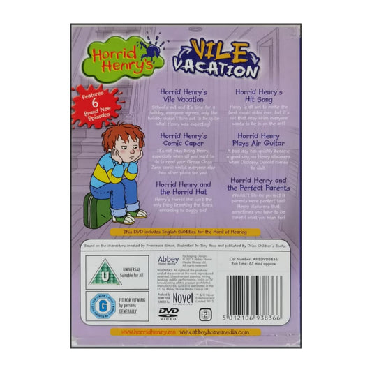 Horrid Henry: Vile Vacation