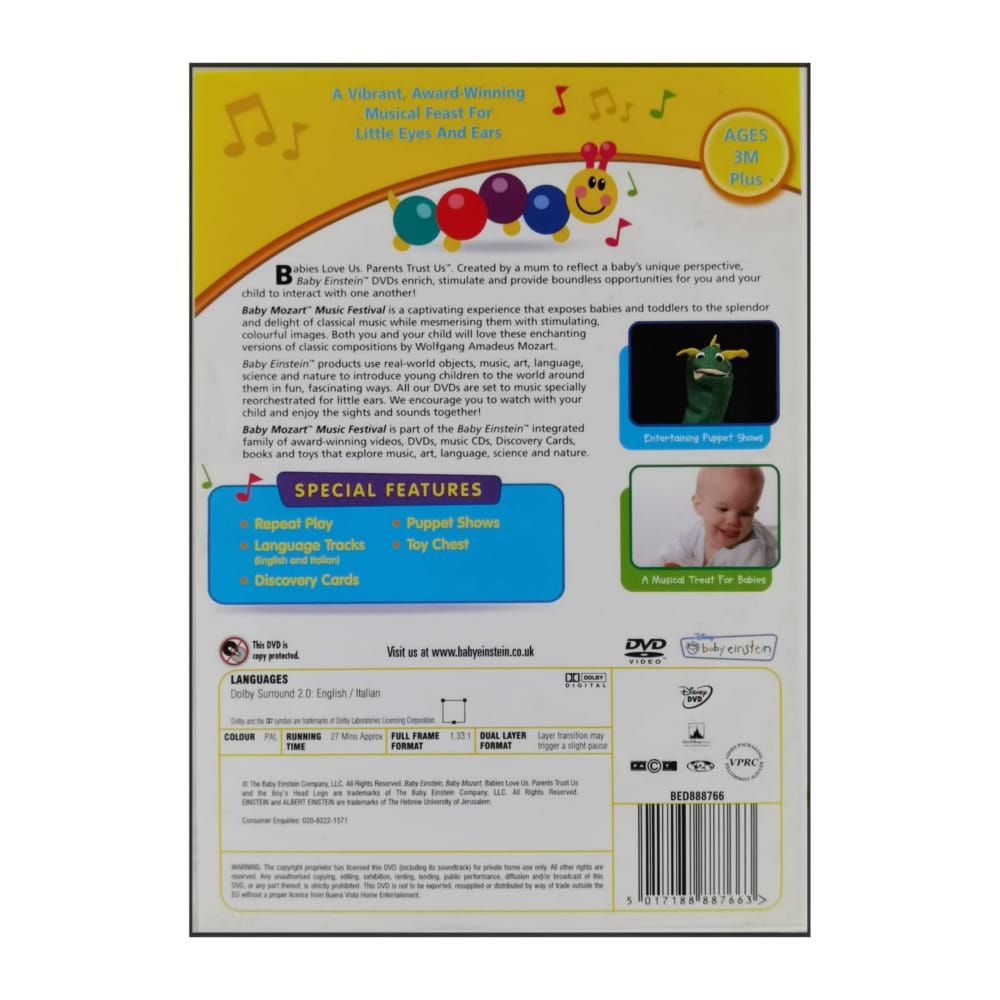 Baby Einstein: Baby Mozart: Music Festival