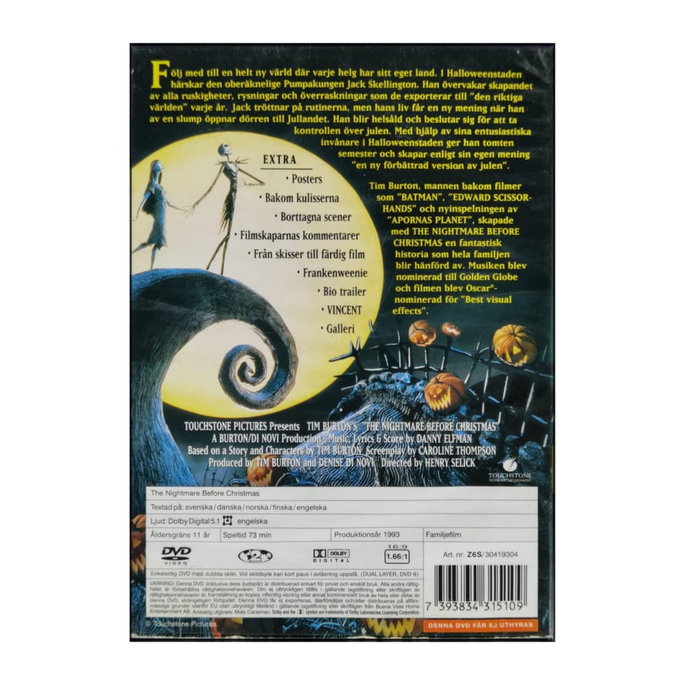 The Nightmare Before Christmas
