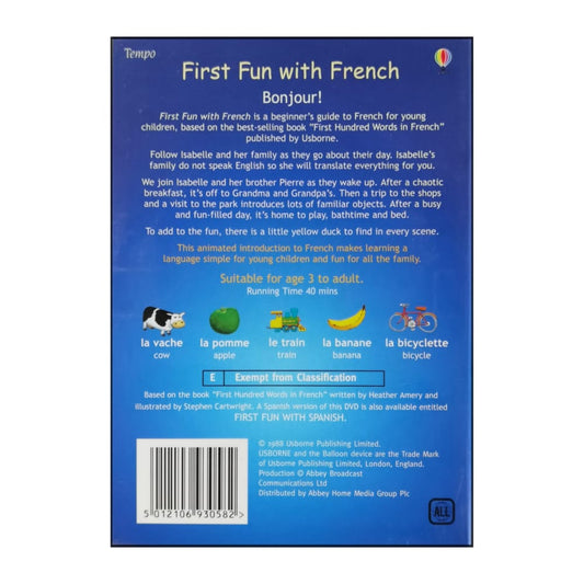 Usborne First Fun With French
