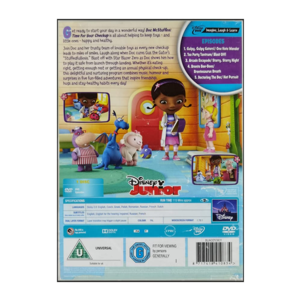 Doc Mcstuffins: Time For Your Checkup