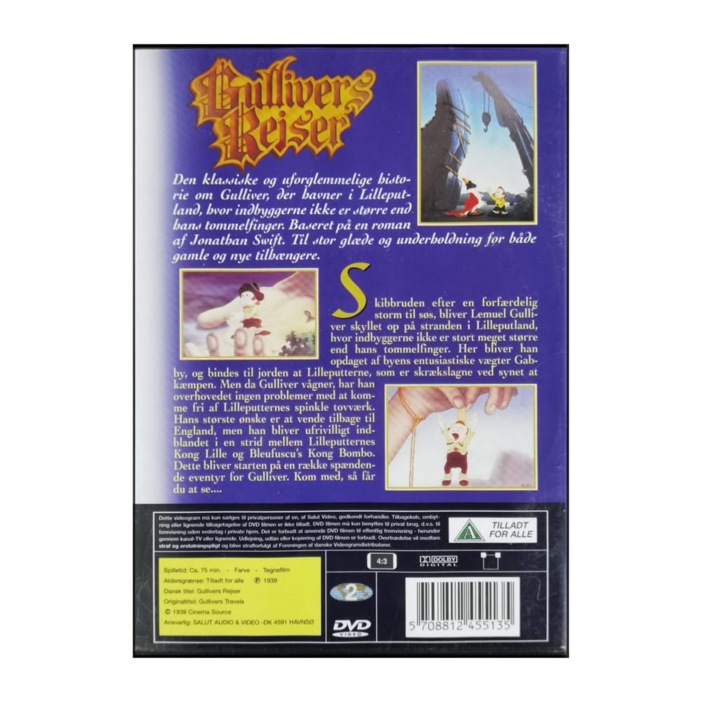 Gulliver'S Travels | Gullivers Rejser