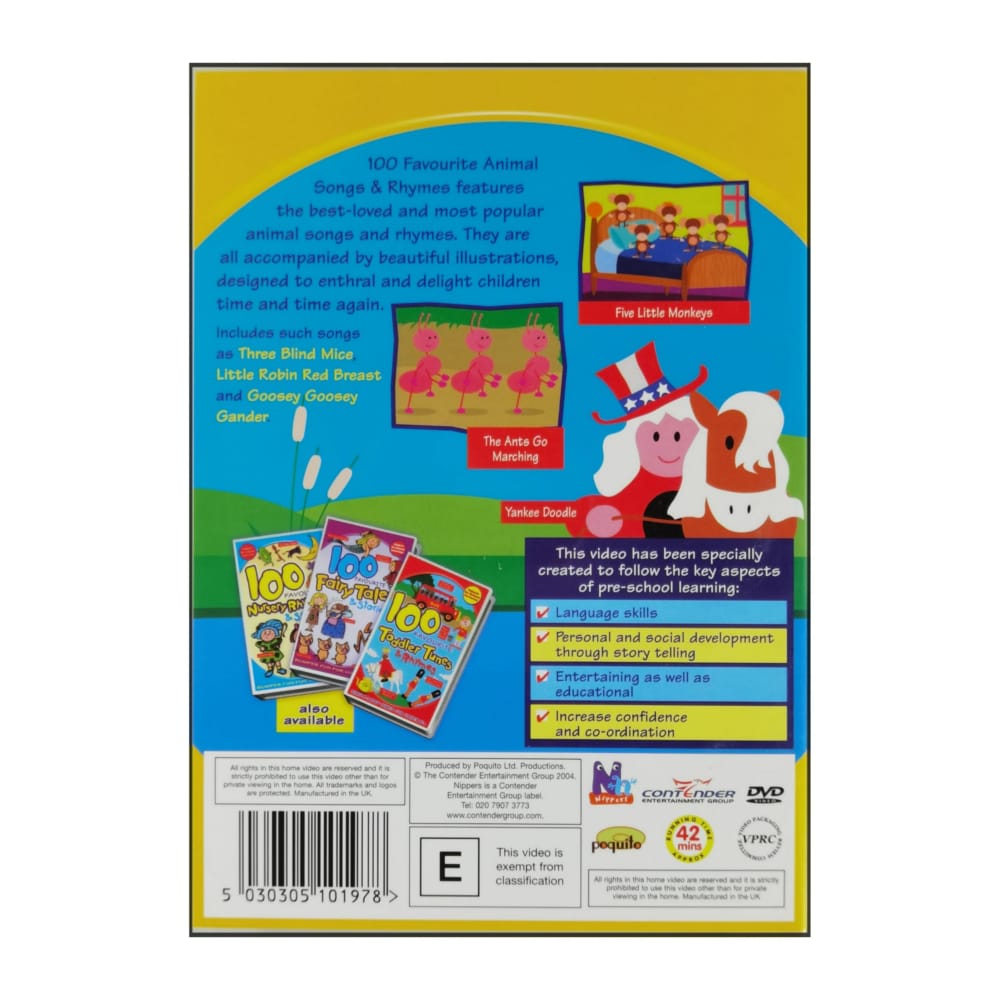 100 Favourite Animal Songs & Rhymes