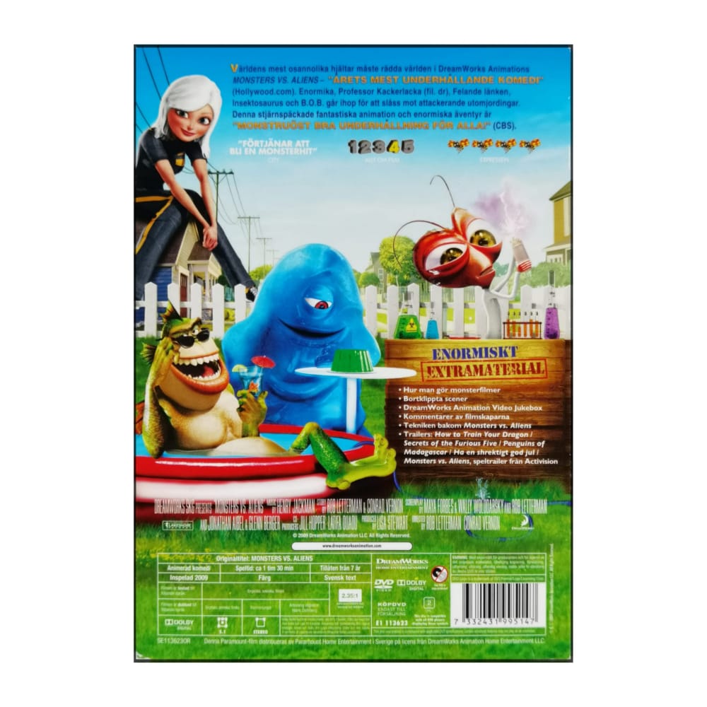 Monsters Vs Aliens