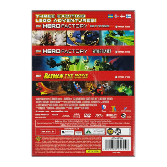Lego: Hero Factory Rise Of The Rookies + Savage Planet + Batman