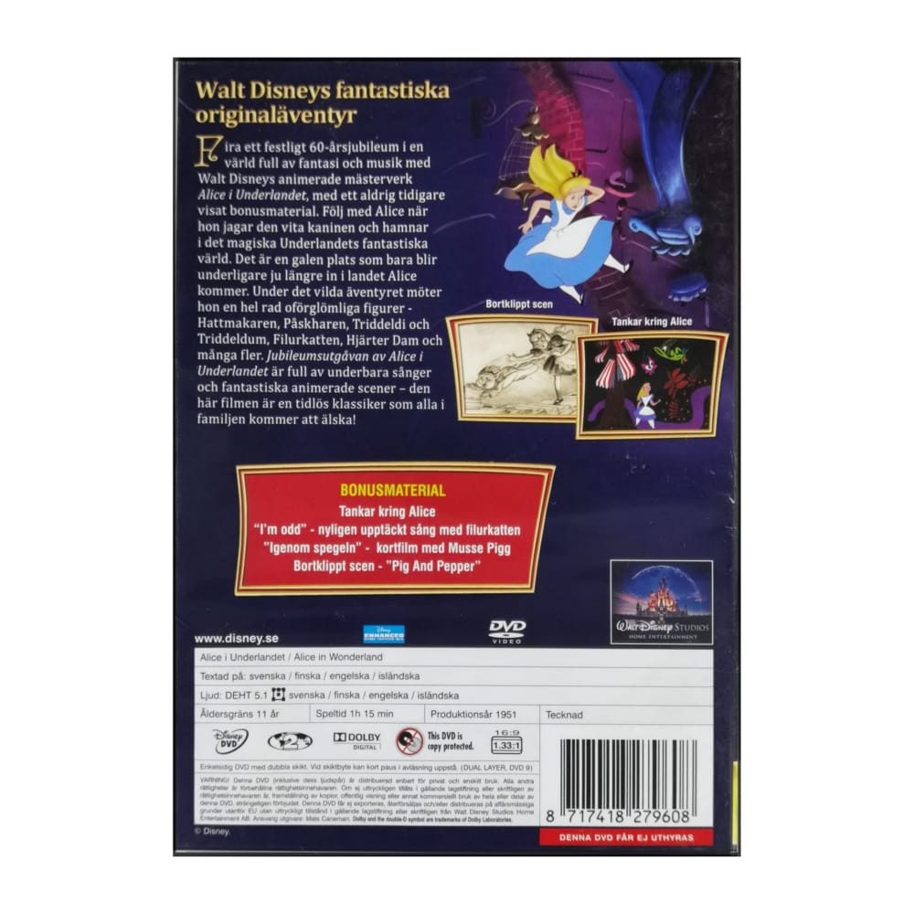 Alice In Wonderland | Alice I Underlandet