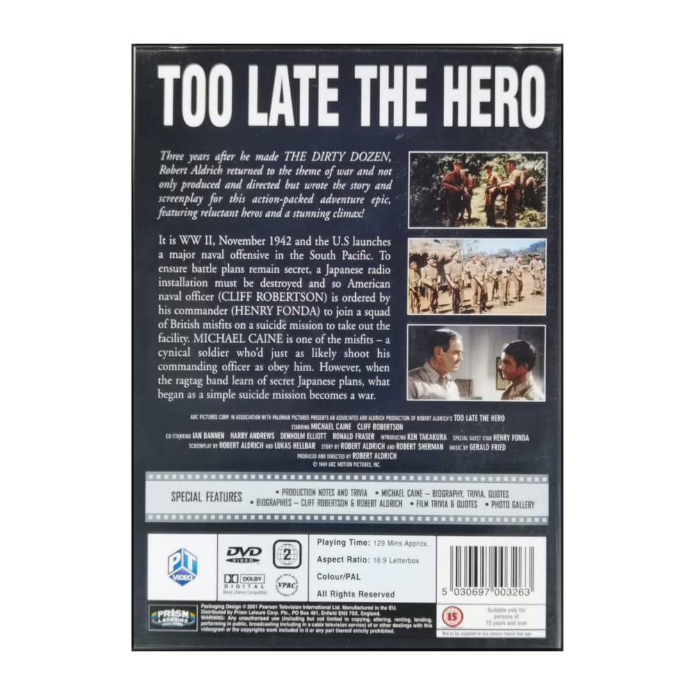 Too Late The Hero