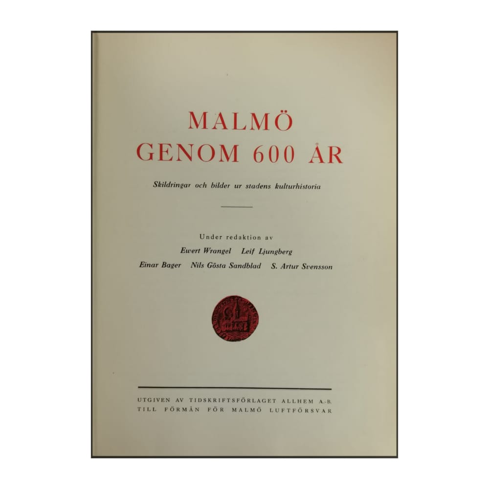 Malmö Genom 600 År
