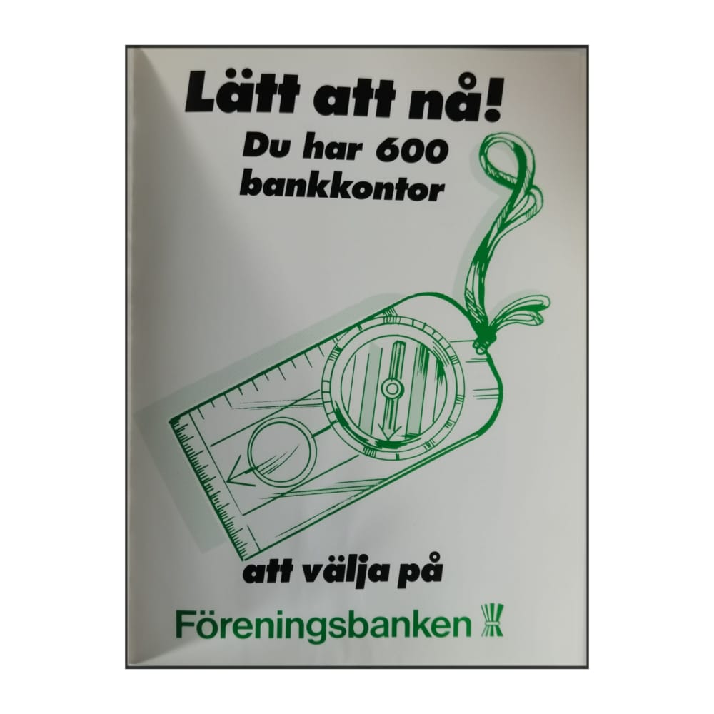 Lätt Att Nå! Du Har 600 Bankkontor Att Välja På Föreningsbanken