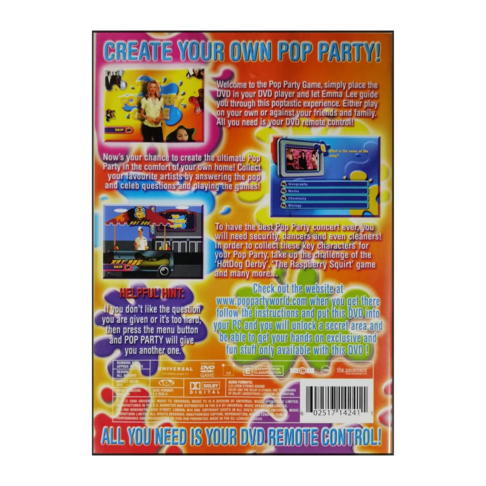 The Pop Party Game