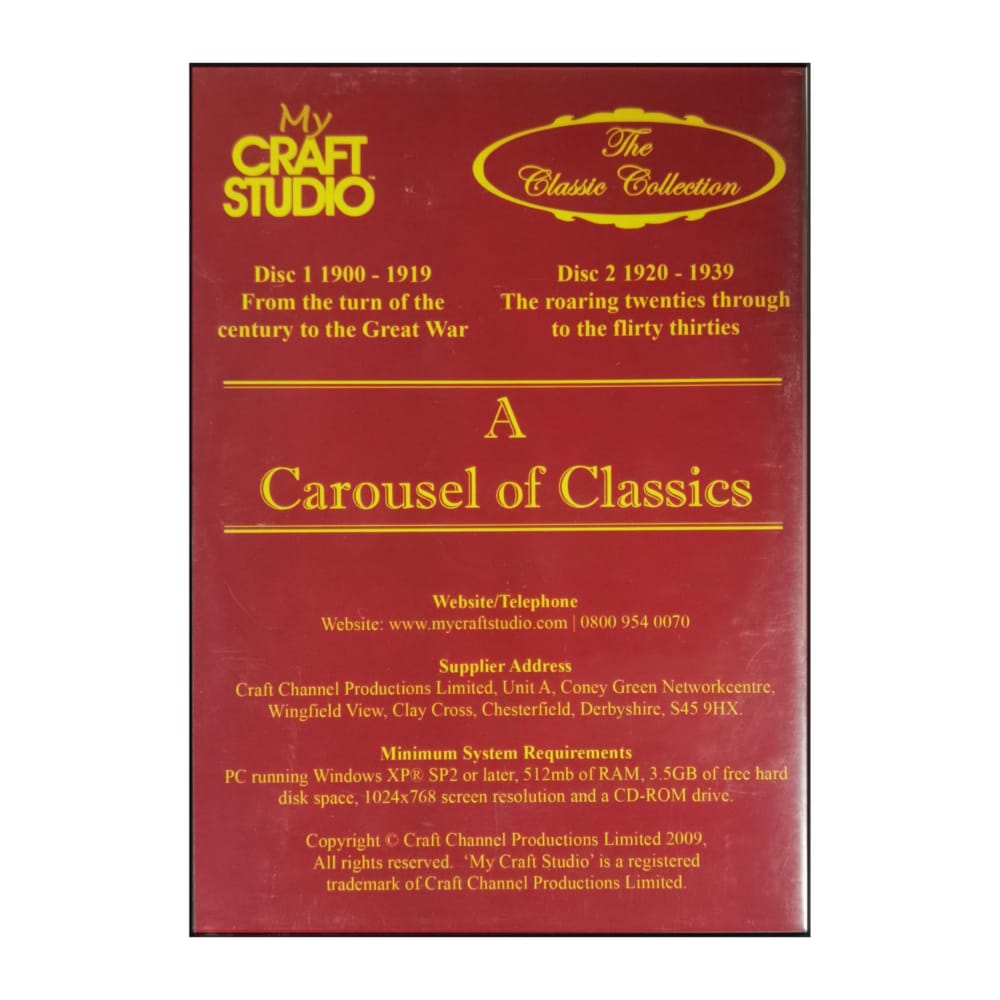 My Craft Studio: A Carousel Of Classics