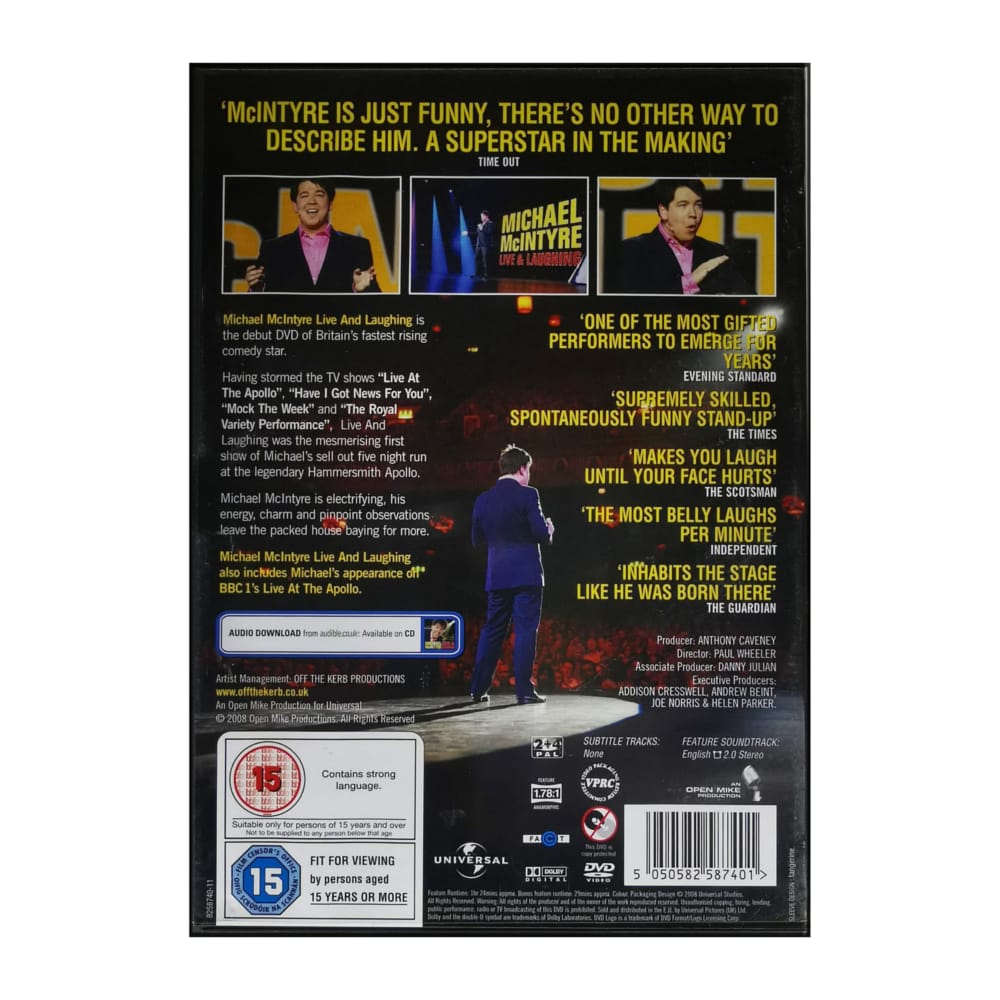 Michael Mcintyre: Live & Laughing