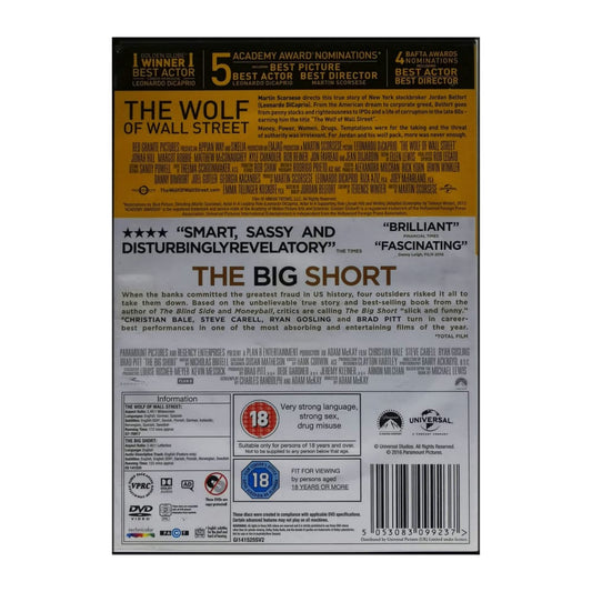 The Wolf Of Wall Street + The Big Short
