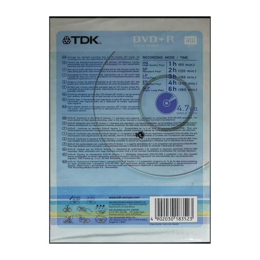 Dvd+R (4.7Gb) Tdk