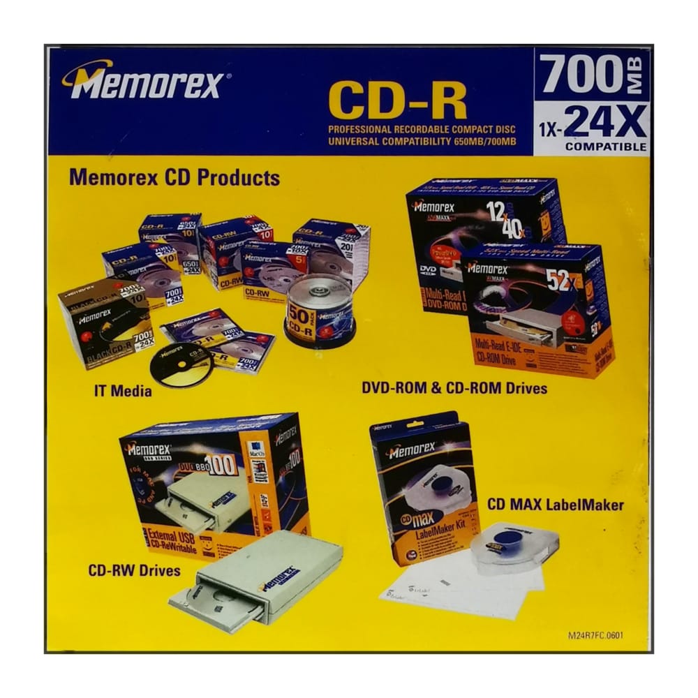 Cd-R (700Mb) Memorex