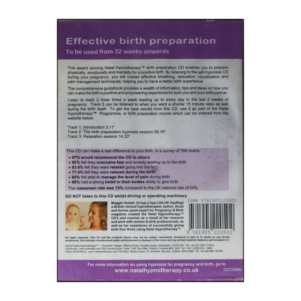 Natal Hypnotherapy: Effective Birth Preparation