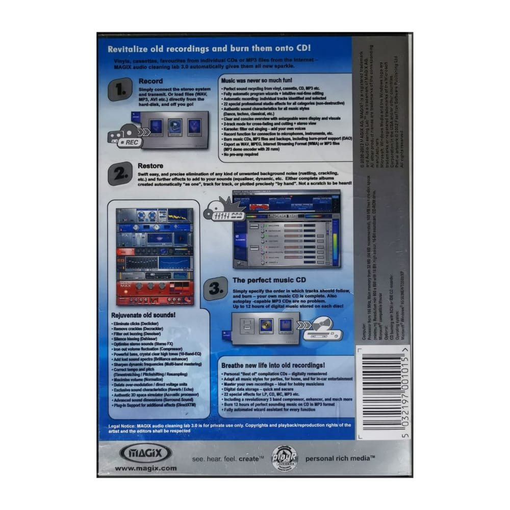 Magix Audio Cleaning Lab 3.0