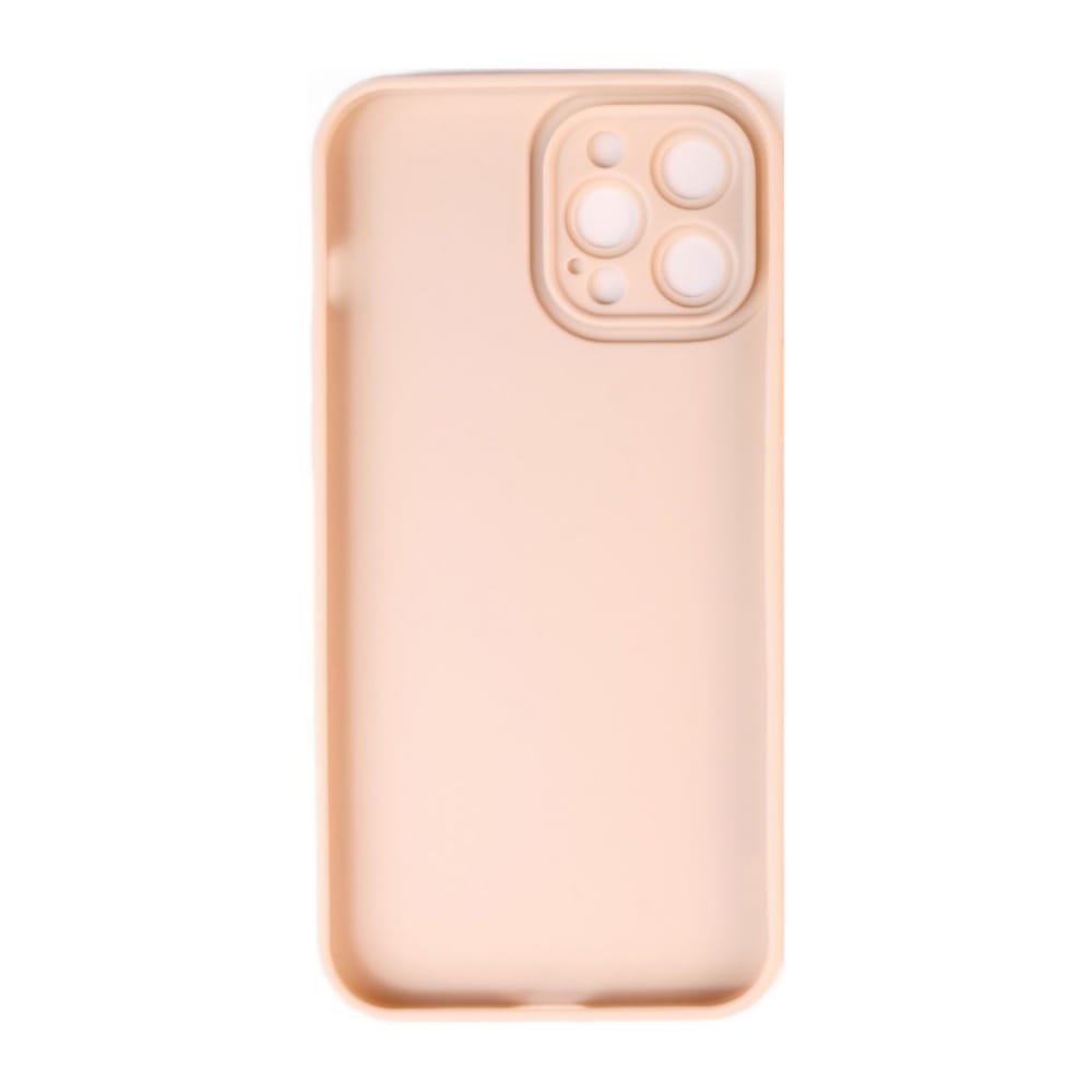 Simple Case - (Iphone 12 Pro Max) (Light Peach) (Tpu)