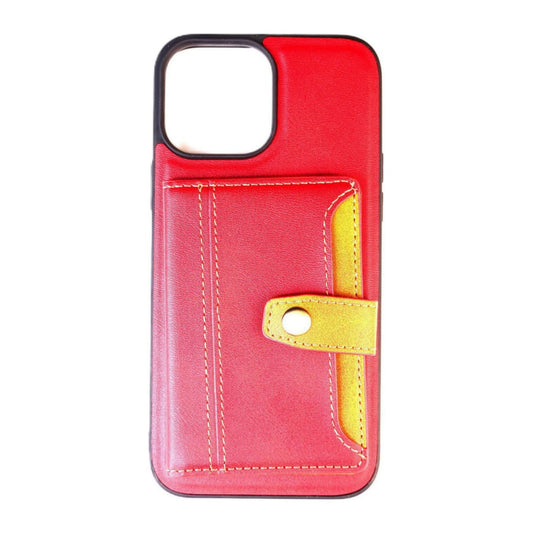 Iphone 14 Pro Max: Case Wallet (Red)